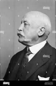 Mr. Galen Luther Stone, portrait photograph, c1920s. American financier and  philanthropist Stock Photo