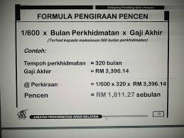 Dewan rakyat diberitahu bahawa perlaksanaan pembayaran ganti cuti rehat (gcr) menteri di jabatan perdana menteri, datuk takiyuddin hassan berkata, kerajaan kini sedang menjalankan kajian impak perlaksanaan penebusan gcr kepada wang tunai selama 75 hari kepada penjawat awam. Cara Pengiraan Bayaran Pencen Gratuiti Dan Cuti Rehat Kerja Kerajaan Azizulwmc Comazizulwmc Com Wisdom Person Personalized Items