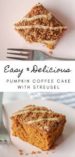 Pumpkin Coffee Cake With Streusel This Celebrated Life Recipe Pumpkin Coffee Cake Recipes Pumpkin Coffee Cakes Pumpkin Recipes Dessert