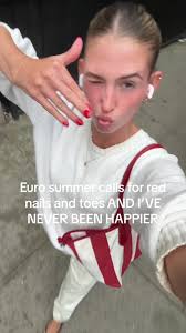 I live for red nails and toenails with a tan… see u soon spain !!!!! #...