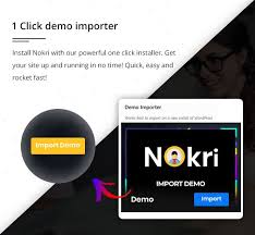 Install Nokri Job Career Wordpress Theme With Our Powerful One Click Installer Get Your Site Up And Running In No Time Just Job Board Job Posting Job Portal