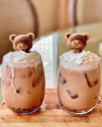 dailybobafeed on instagram boba bears follow snackground sschocolatess 奶茶 奶茶控 珍珠奶茶 芋圓 飲品 手搖飲料 밀크티 food desserts boba