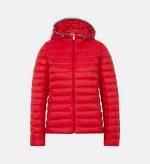 Tommy hilfiger femmes stretch chino jeans pantalon slim leg taille 6 36 w28 l32 rose neuf. Manteaux Femme Tommy Hilfiger