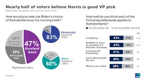 Nearly Half Of Voters Believe Harris Is Good Vp Pick Ipsos