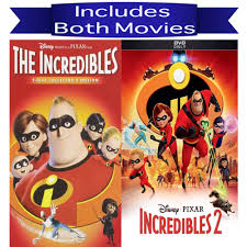 The incredibles is a film about the superhero parr family which each person has a different power. Walt Disney S Incredibles 1 2 Dvd Set Includes Both Movies Pristine Sales