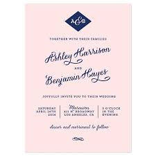 Modern Script Invitation Sample Crafty Pie Press Modern Wedding Invitation Wording Wedding Invitation Samples Wedding Invitation Format