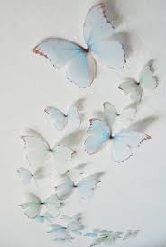 3d Wall Butterflies Princess Blue And Greens Etsy In 2020 Blue Butterfly Wallpaper Butterfly Wallpaper Butterfly Wallpaper Iphone