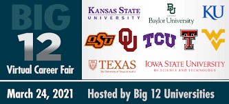 The obvious candidates would come from the american athletic conference. Big 12 Virtual Career Fair