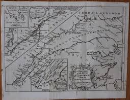 A New Chart Of The River St Lawrence From The Island Of Anticosti To Lake Ontario By Andrew Bell 1726 1809 On Lord Durham Rare Books