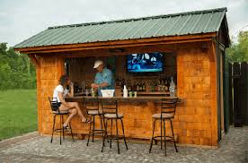 Sitting with a cup of coffee here as time passes slowly. Backyard Bar Shed Ideas Build A Pub Shed Backyard Buildings