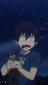 When Your Mum Says That The Internet Will Be Off For Some Days In 2020 Blue Exorcist Rin Blue Exorcist Blue Exorcist Anime