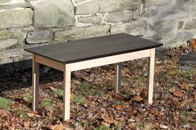 The dreamers are a pair of coffee tables. Buy Hand Crafted Black And White Ash Coffee Table Black Top Whitewashed Base Made To Order From Miikana Woodworking Custommade Com