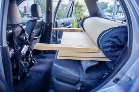 How To Do A Diy Honda Crv Camper Conversion Escapes Etc Suv Camping Suv Camper Camping Bed