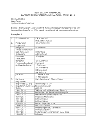 Koleksi contoh proposal seni formal pdf. Laporan Tahunan Persatuan Bahasa Malaysia Sjkt Ladang Chembong