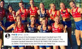 What did ehf donate to norwegian handball federation? Kuqoa839hvpi5m