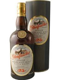 Glenfarclas 25 Single Malt Malt Macallan Whiskey Bottle