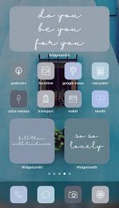 Blue Tones Aesthetic 224 Iphone Ios 14 App Icons Ios14 Etsy Homescreen Inspiration App App Icon