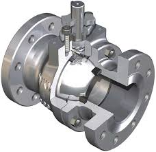 Cross Section Of A Ball Valve
