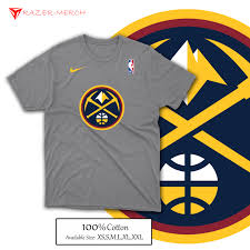 Denver nuggets forward wilson chandler (21) drives past cleveland cavaliers guard george hill. Nba Denver Nuggets Logo Shirt Nba21 Lazada Ph
