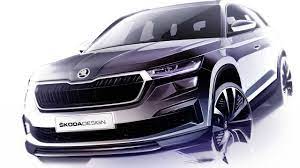 Skoda provides a glimpse of the updated kodiaq ahead of its official unveiling on april 13, 2021. 2021 Skoda Kodiaq Facelift Teased Ahead Of April 13 Debut