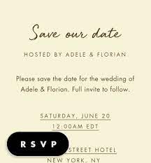Sending save the dates gives you peace of mind. Wedding Save The Dates Send Online Instantly Track Opens