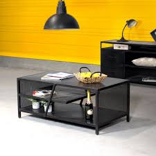 Table Basse Style Industriel Metal Noir Table Basse Style Industriel Table Basse Style Industriel