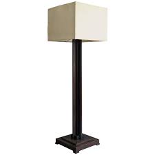 A Fine French Art Deco Wooden Square Base Floor Lamp Art Deco Floor Lamp Vintage Floor Lamp Wooden Floor Lamps