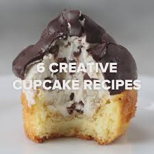 6 Creative Cupcake Recicookie Doughpes Video Creative Cupcake Recipes Cupcake Recipes Desserts