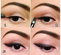 Smudging a pencil or eye kohl into the lower lash. Mini Guide On Eyeliner For Different Eye Shapes Explained In 9 Ways