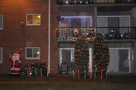 Our Residents Went All Out For The First Ever Beacon Hill Christmas Balcony Exterior Decorating Contest Balcony Decor Christmas Decorations Apartment Balconies