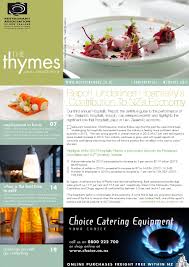 After almost a year of vigorous planning, meetings, back & forth emails, tests, calls and countless editions. Restaurant Association Newsletter The Thymes July 2013 By Nicola Waldren Issuu