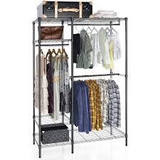 Your closet is a mess and you can't find what you're looking for. Vipek 4 Shelves Garment Rack Heavy Duty Clothes Rack Large Wire Shelving Clothing Racks With 3 Hanging Rod Freestanding Closet Metal Storage Rack Wardrobe Closet Max Load 396 9lbs V2s Black Buy Online