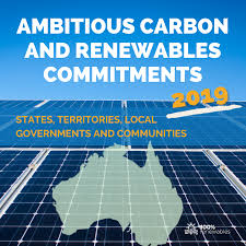 Ambitious Commitments By States Local Governments And Communities October 2019 100 Renewables