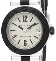 bvlgari aluminum rubber quartz ladies al32ta watch bvlgari watches watches for men bvlgari