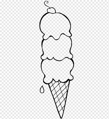 Gambar ice cream hitam putih untuk diwarnai. Ice Cream Cones Sundae Buku Mewarnai Es Krim Yang Digambar Tangan Krim Putih Monokrom Png Pngwing