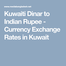 Kuwaiti Dinar To Indian Rupee Currency Exchange Rates In Kuwait Exchange Rate Rupees Dinar