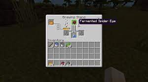 First, open your brewing stand so that you have the brewing stand menu that looks like this: How To Make A Minecraft Potion Of Weakness