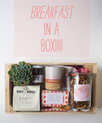 Breakfast In A Box A Mother S Day Idea A Cozy Kitchen Homemade Gifts Mother S Day Diy Diy Gifts