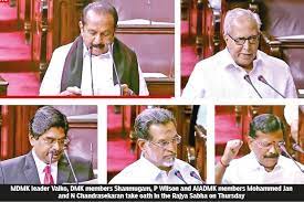 With this latest statement, dravida munnetra kazhagam (dmk) mp tr baalu has taken the fight from the seniormost bureaucrat of tamil nadu to the ruling party. 5 From State Take Oath In Rs Dtnext In