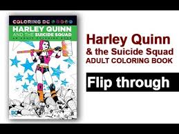 The animated series in sept 1992. Harley Quinn The Suicide Squad Adult Coloring Book Flip Through Youtube