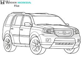 Pin By 33 On Colouring Pages Truck Coloring Pages Honda Ridgeline Cars Coloring Pages