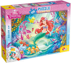 Celebrating their centenary in 2019, gibsons' are a firm favourite with puzzlers in the uk and worldwide, and are well known for their traditional and nostalgic designs. Lisciani Disney Puzzle Little Mermaid Kenzi Online