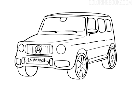 In 1926, the oldest automobile companies united to create a company whose brand of cars is known all over the world. Mercedes Gelendvagen Coloring Page Mercedes G Class Amg