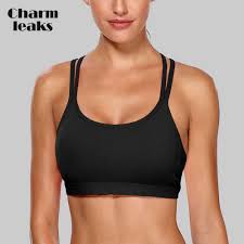 Vertvie womens strech ohne buegel push up yoga sports bh bra top set fuer fitnesstraining polsterung 3er pack. Charmleaks Frauen Licht Auswirkungen Sport Bh Backcross Yoga Bh Push Up Lauf Workout Bh Unterwasche Fitness Sport Top Sports Bras Aliexpress