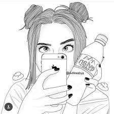 Jeux de coloriage gratuit pour fille 4 ans 1 on with hd resolution. Coloriage D Ado Fresh Dany Outlines Chica Tumblr Animasi Pinterest Coloriage Today Coloriage Fille Dessin Coloriage Dessin Ado