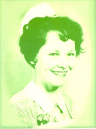 This is a photo of my mum taken 65 years ago when she first qualified as a  nurse. She spent her career a a nurse, sister and eventually matron. Now  almost 90