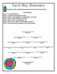 Earth Day Poetry Pack For National Poetry Month Poetry Month National Poetry Month Poem Template