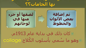 الخامات المختلفة في اللوحات المسطحة الصف الثاني متوسط الفصل الدراسي الأول Youtube