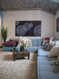 House Of Turquoise Living Room Seating Ideas Without Sofa Floor Cushions Living Room Living Room Seating