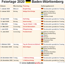 Gesetzliche feiertage 2021 in deutschland. Feiertage Baden Wurttemberg 2021 2022 2023